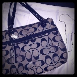 Large Coach tote